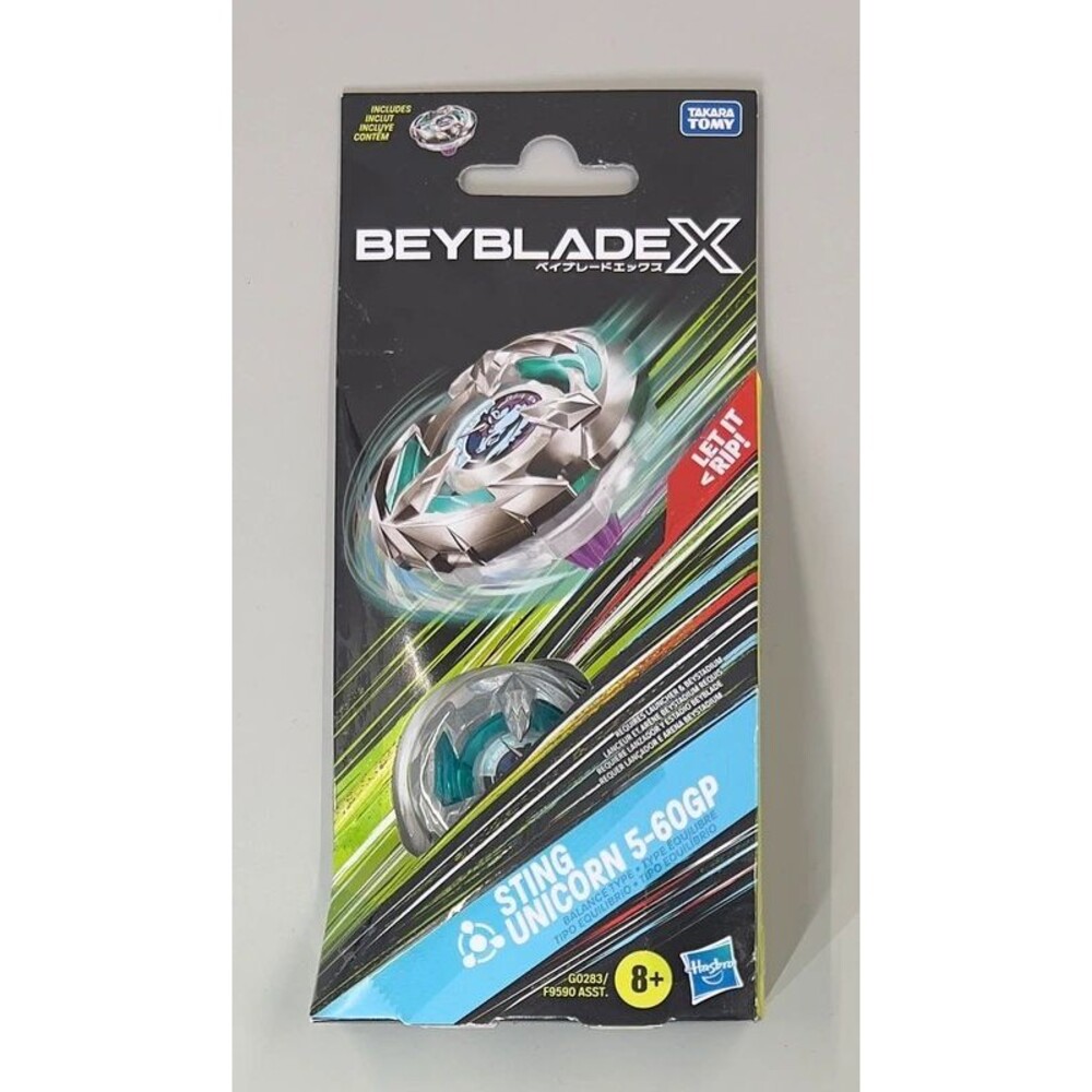 Beyblade X Sting Unicorn 5-60GP Booster Pack Hasbro Takara Tomy New Sealed